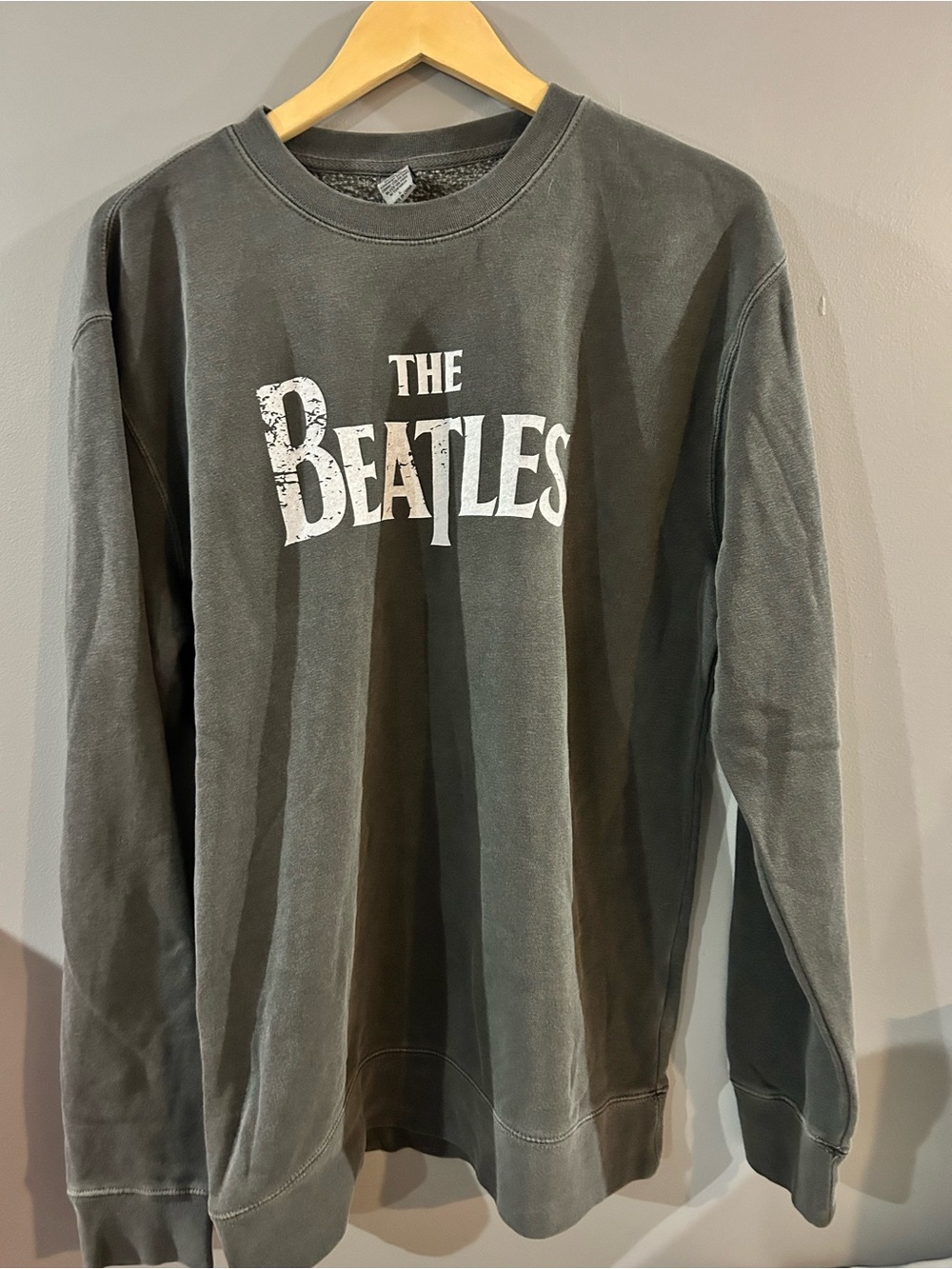 The Beatles Men's Crewneck Sweatshirt - Charcoal Gray